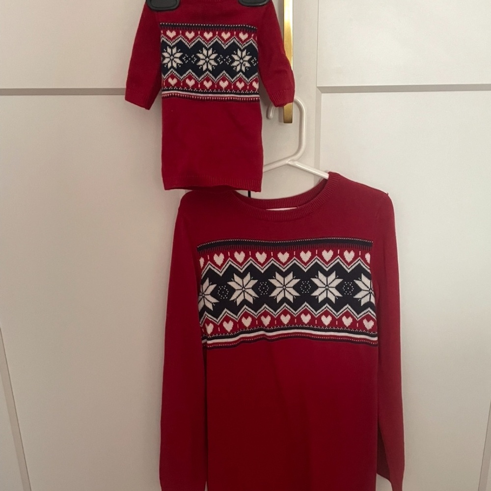 Children’s Place Girl and Doll matching dress set size 6